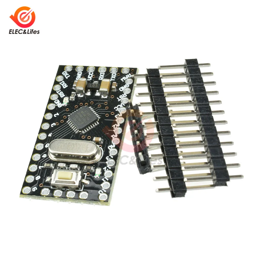 Pro Mini 168 Atmega плата микроконтроллера 5 в ШИМ 16 МГц 8 аналоговых входов для Arduino совместимый нано модуль