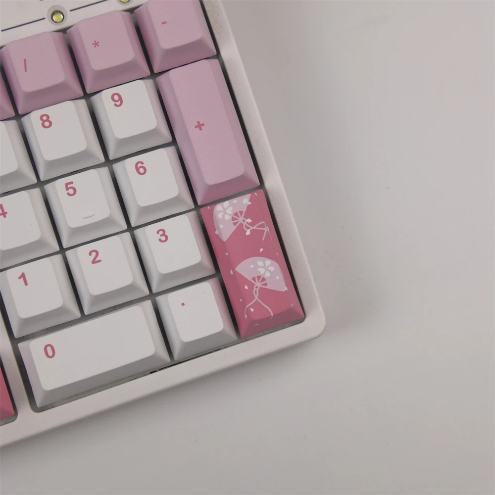 Chaves Cereja PBT DYE-Sublimação Keycap Com 1.25U 1.75U 2U Shift 7U Space Bar