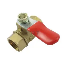 Водный газовый контроль 1/" Женский и женский нитевой ручки полный порт шаровой клапан