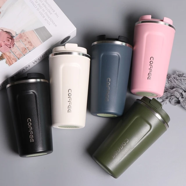 Stainless Steel 304 Car Thermos Mug - 400ml/500ml Double Stainless Steel  304 - Aliexpress