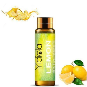 

Yidiola 10ml Lemon Aromatherapy Essential Oil Pure Essential Oils Humidifier Diffuser Lemongrass Air Fresh Massage Aromatic Oil