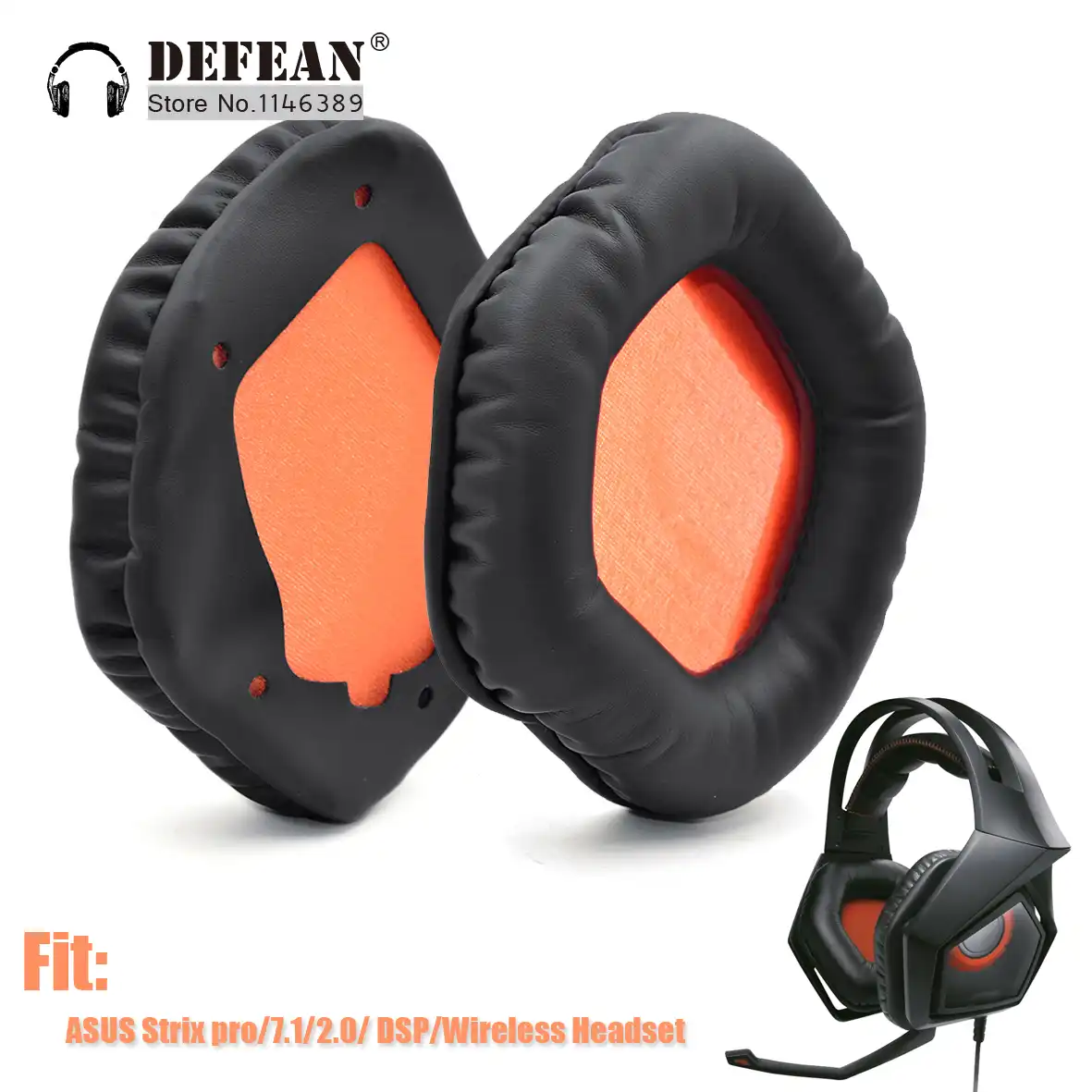 Replacement Cushion Ear Pads For Asus Strix 7 1 Strix 2 0 Strix Pro Strix Dsp Wireless Headphones Earphone Accessories Aliexpress Replacement Cushion Ear Pads For Asus Strix 7 1 Strix 2 0 Strix Pro Strix Dsp Wireless Headphones Earphone Accessories Aliexpress