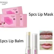 5 шт. маска для губ против морщин с витамином Е питательный увлажняющий бесцветный бальзам для губ против сухости губ