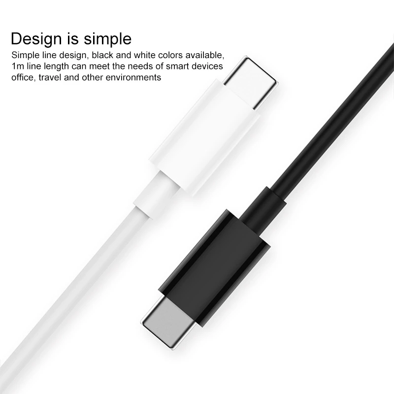 Xiaomi ZMI 5A USB-C/type-C кабель передачи данных для быстрой зарядки для huawei, длина: 1 м