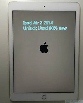 Apple-iPad Air 2, IPad air 80%, Wi-Fi, 2014 ", desbloqueado, Color gris espacial, plateado, prueba de 100%, buen funcionamiento, 9,7, nuevo, usado, Original