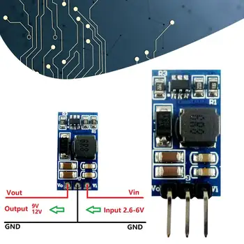 

ND0412SA 7W Mini DC DC Boost Step-up Converter 9V 12V Voltage Regulator Module For LED Motor