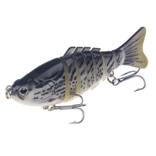 

1PCS Wobblers Fishing Lures 7 Section Hard Bait 100mm16g Artificial Bait Minnow Crankbait Jig Perch Carp Pesca Fishing Tackle