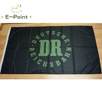 

Flag DDR Deutsche Reichsbahn Black 2ft*3ft (60*90cm) 3ft*5ft (90*150cm) Size Christmas Decorations for Home Banner