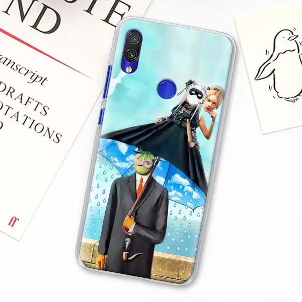 Rene magritte чехол для телефона для Xiaomi Redmi Note 5, 6, 7, 8 Pro 8T S2 GO Redmi 7 7A 8A K20 Pro 6 6A 5 плюс Жесткий Чехол - Цвет: H11