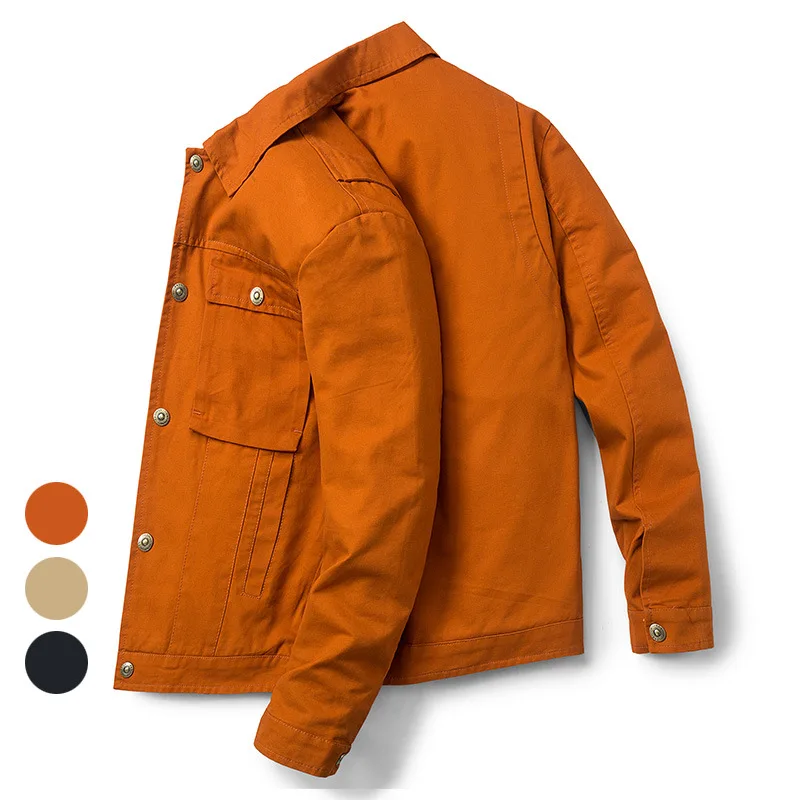 

MEN'S Jacket Windproof Coat Spring And Autumn Korean-style Fashion Handsome Versatile Loose-Fit Clothes Casual Students Workwear