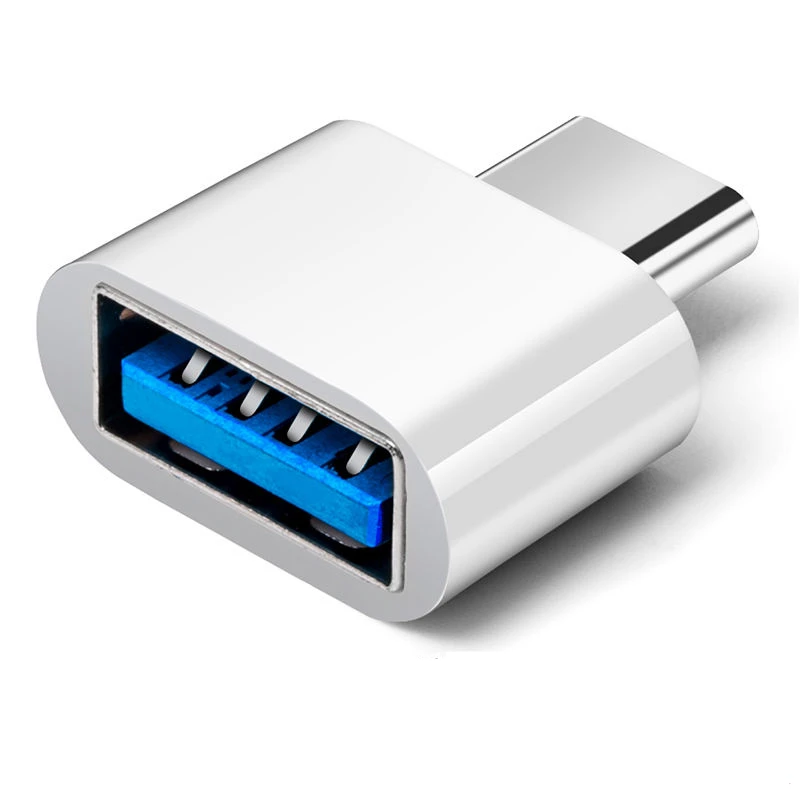 Adaptador Universal USB a tipo C para teléfono móvil Android, nuevo miniconector tipo C, divisor, Conector de USB-C OTG