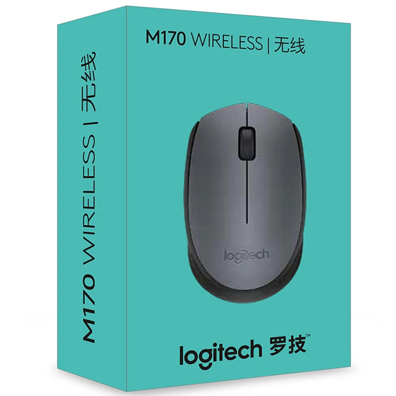 Мышь Logitech M170 Беспроводная портативная 2 4 ГГц 1000 DPI|Мыши| |
