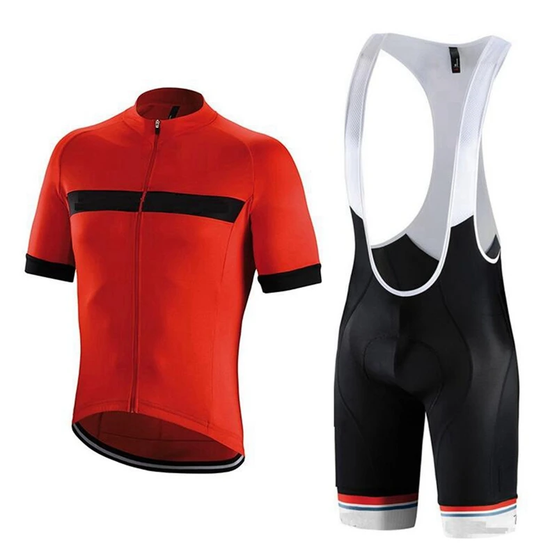 BLACK CYCLING COLLECTION REFLECT SHORT SLEEVE JERSEY SUIT bib shorts MTB set SL RBX ropa ciclismo hombre TEAM CYCLE JERSEY