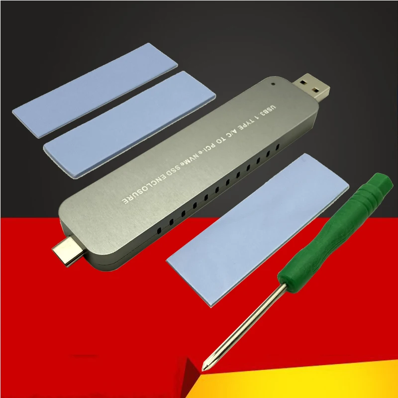 M2 SSD чехол/корпус/коробка M.2 PCI-E NVME к USB3.1 TYPE-A TYPE-C корпус жесткий диск Box адаптер