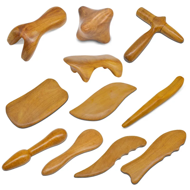 Vietnam Fragrant Wood Massager Presotherapy Tools Body Foot Reflexology Shiatsu