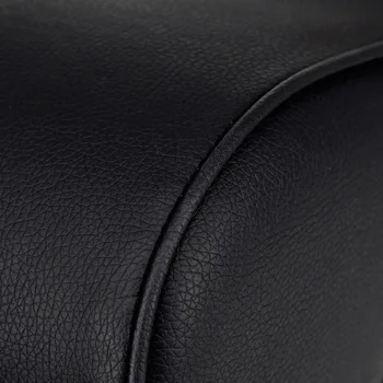 

Black Armrest Cushion PU leather universal Memory Cotton Foam Brand New