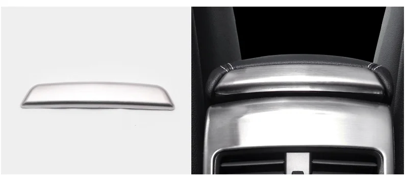 A 1PCS Для Mercedes Benz A B GLA CLA класс C117 W117 W176 W246 A180 ABS задний ряд декоративная накладка для вентиляционного отверстия кондиционера аксессуары - Название цвета: A 1PCS