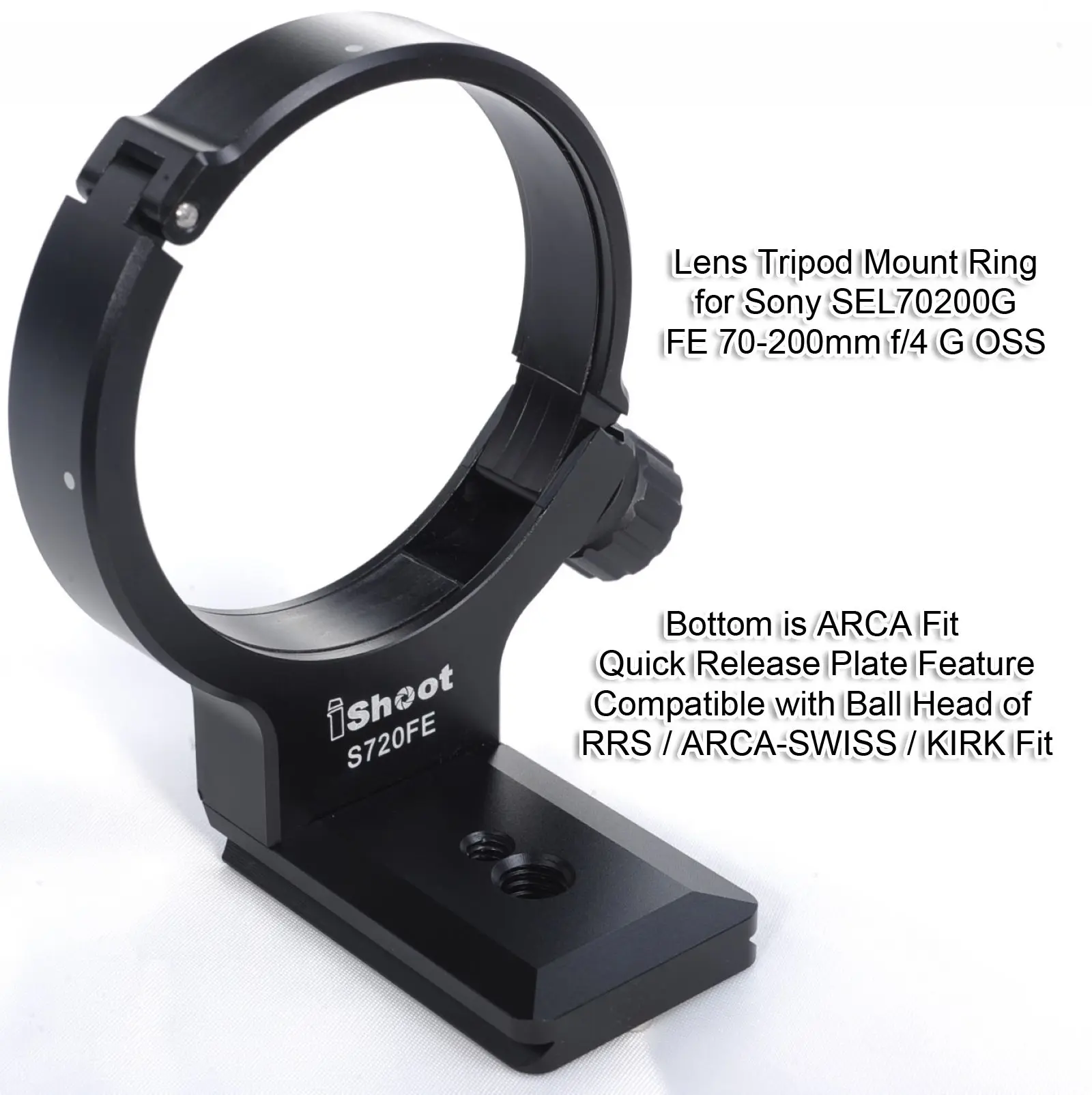 Металлическое опорное кольцо для объектива штатива Sony FE 70 200 мм f/4G OSS SEL70200G Нижняя