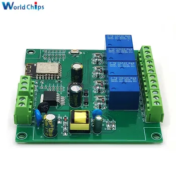 

ESP8266 ESP-12F WIFI Relay Module 4 Channel AC90-250V/DC7-30V/5V Delay Relay Switch For ARDUINO IDE Smart Home IOT Remote