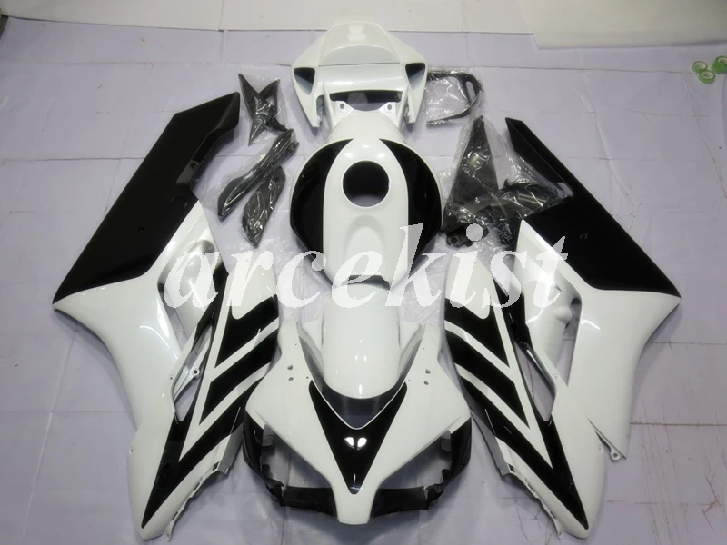 4 подарки литья под давлением ABS полный обтекатель комплект Подходит для Honda CBR1000RR cbr1000 04 05 2004 2005 набор кузова белый черный