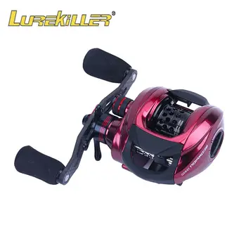 

lurekiller fishing casting reel Scorpion baitcasting 158g 6.3:1 150H/L 11+1BB Shallow Cup Carbon Low Profile trout fishing Reel