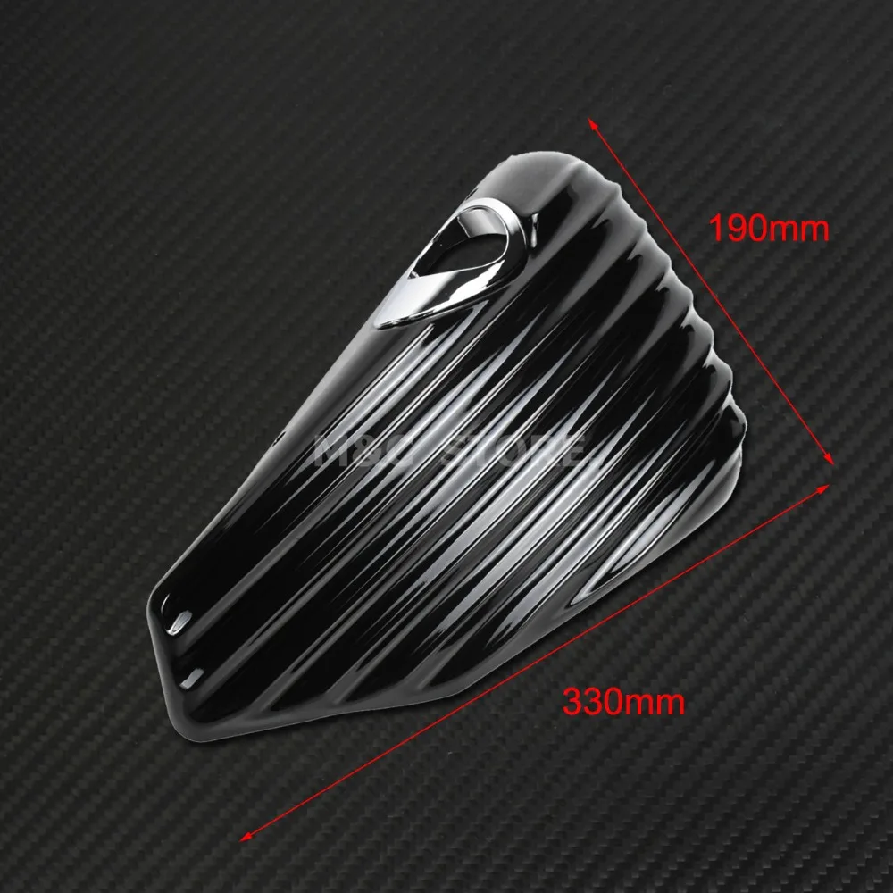 Мотоцикл Черный Левый Правый Обтекатель Крышка батарейного отсека Газовый Бак Гвардии Обтекатель для Harley Sportster 883 1200 XL 48 72 Iron Nightster Custom Low Roadster 2004-2013