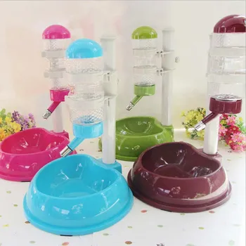 

Free Shipping Pet Dog Cat Products Lift Water Supplier Feeder Bowl Goods