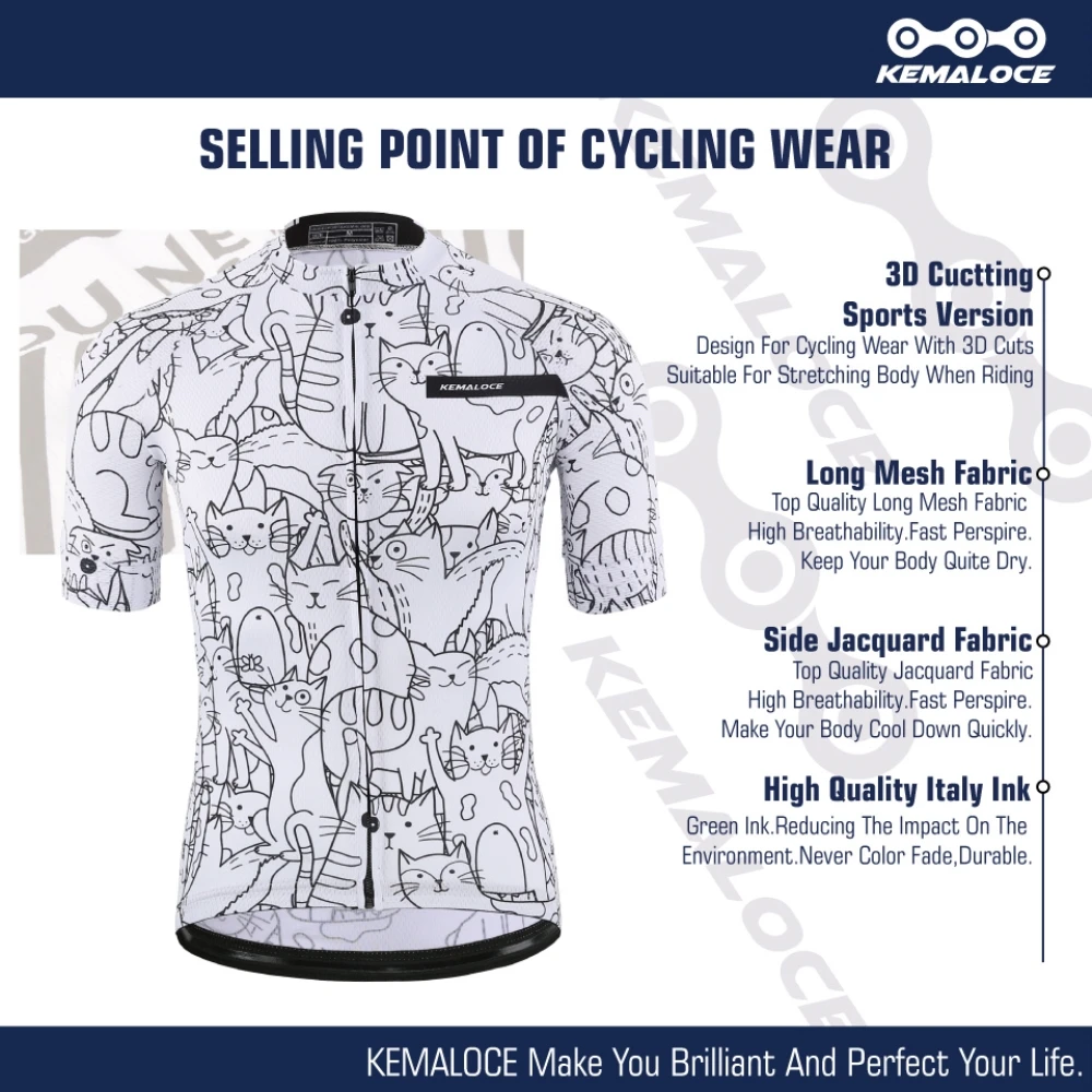 Cycling Jersey Set Mountain Bike Uniforms Summer Cycling Wear Bicycle Clothing Men Clothing MTB Bike Shirts