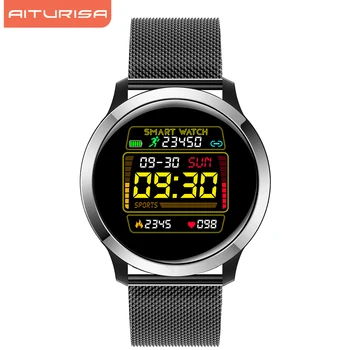 

Smart Watch Sport Fitness Activity ECG PPG Blood Pressure Heart Rate Monitor Wristband IP67 Waterproof Band For IOS Android