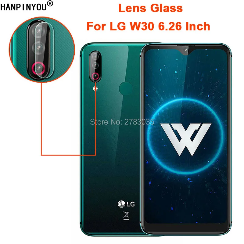 

For LG W30 6.26" Clear Ultra Slim Back Camera Lens Protector Rear Camera Lens Cover Tempered Glass Protection Film