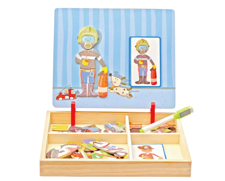 Детские развивающие игрушки животные/Транспорт/цирк доска для рисования магнитная головоломка деревянная игрушка деревянные пазлы для детей