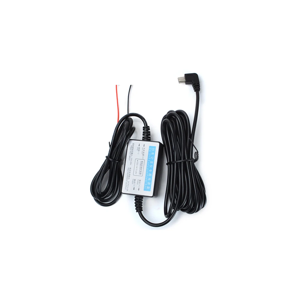 12 В/24 В до 5 пост 2.5A мини USB проводной Kit DVR кабель адаптера питания для M11 M06 GS63H A12 PG02