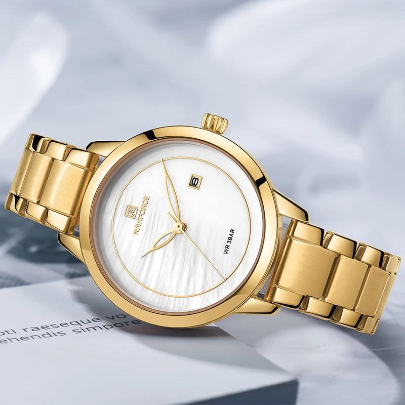 NAVIFORCE женские часы лучший бренд Роскошные часы женские водонепроницаемые кварцевые женские наручные часы женские часы Relogio Feminino