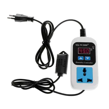 

Humidity Controller Outlet 110V 220V 10A Direct Output Hygrometer Humidity Control Switch Socket 0~99%RH