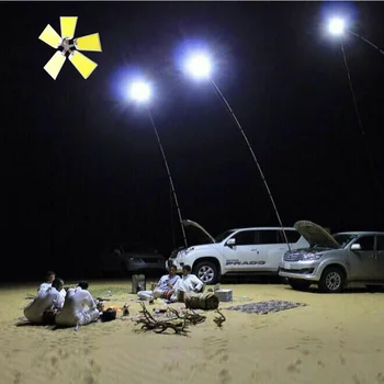 

224pcs LEDs Boards x 4 COB 12V LED Telescopic Fishing Rod Outdoor Lantern Camping Light 5 Meters Fishing Rod Road Trip