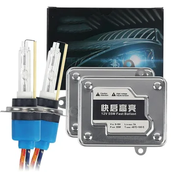 

Car Xenon 12V 55W H1 H3 H4 H7 H8 H9 H11 9005 HB3 9006 HB4 D2S D2C Conversion Kit AC Ballast Bulb Headlight Fog Light Sewiyolin