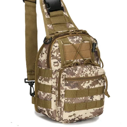 600D уличная спортивная сумка Военная походная Сумка тактический рюкзак для путешествий походная сумка на плечо охотничий рюкзак - Цвет: DesertA