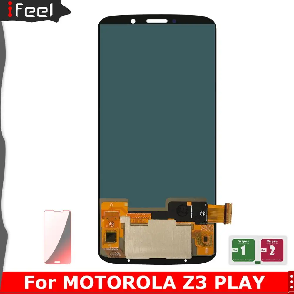 Протестированный жк дисплей для Moto Z3 Play XT1929 кодирующий преобразователь