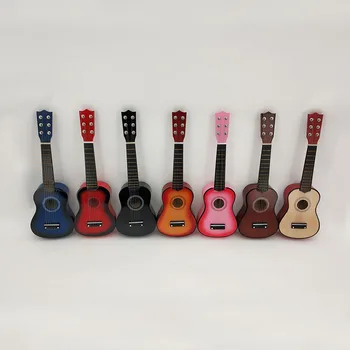 

21-Inch Small Guitar Color Basswood Small Guitar Toy Guitar CHILDREN 'S Guitar Plucked String Instruments