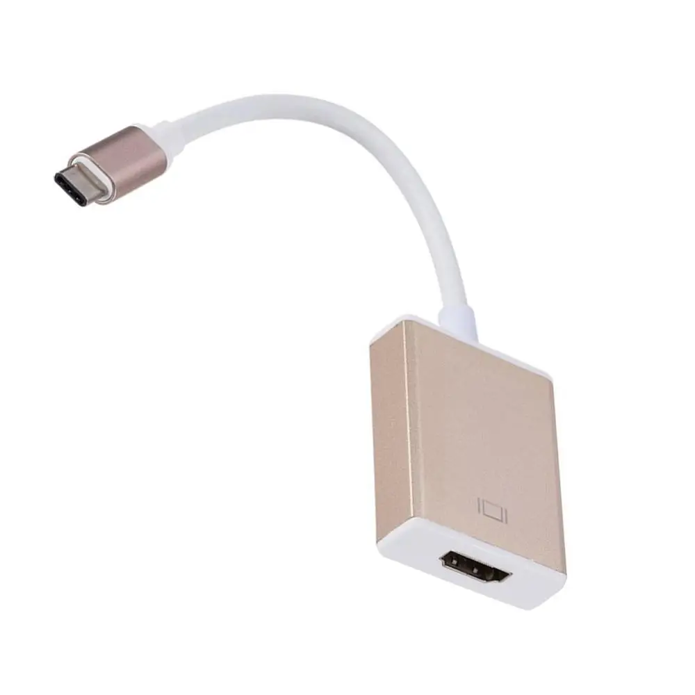 Тип usb C к HDMI адаптер USB 3,1 USB-C к HDMI адаптер конвертер «Папа-мама» подходит для Apple MacBook