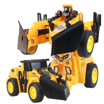 

Deformation Engineering Vehicle Forklift Construction Truck Robot Toy Plastic Transformer Car Kids Gift