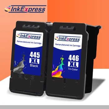 

InkExpress Remanufactured Ink Cartridge PG445 CL446 Compatible For Canon Pixma iP2840 MG2440 MG2540 TS204 TS304 MX494 Printer