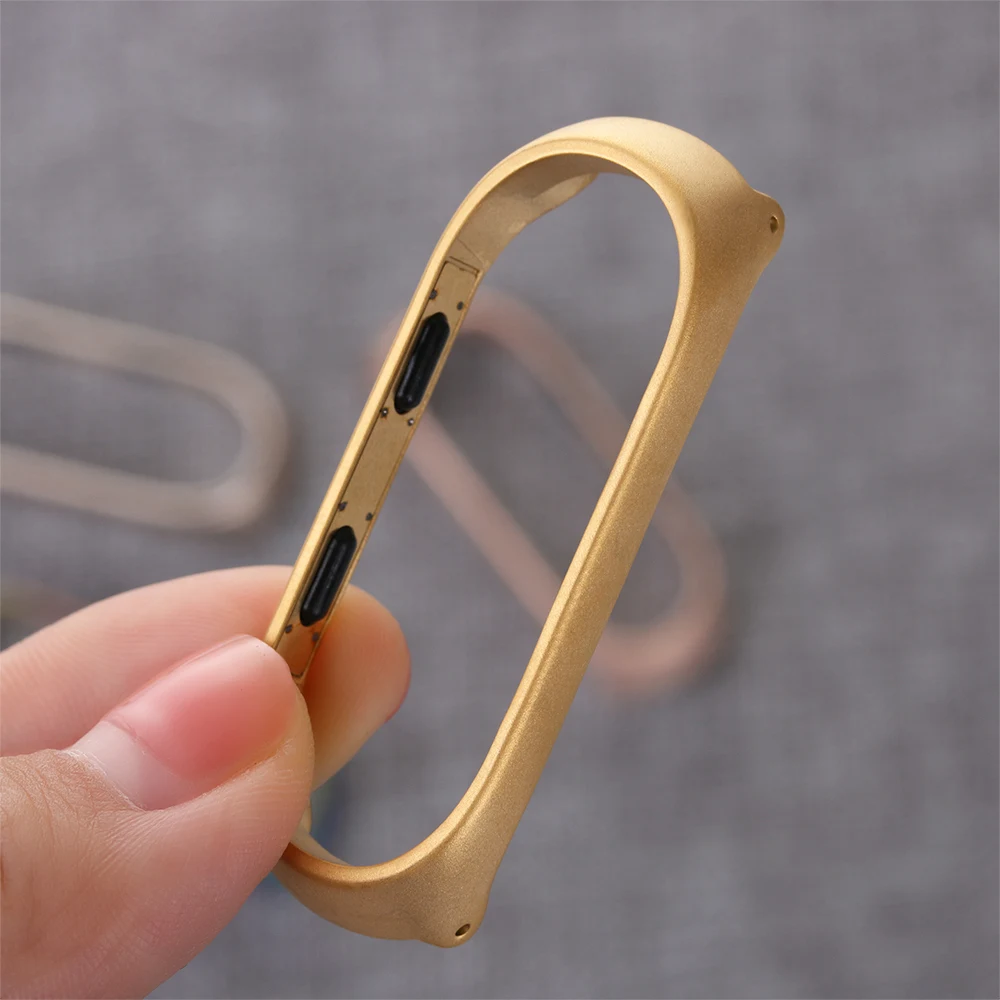 Металлическая защитная рамка аксессуары для часов чехол Xiaomi Mi Band 3 4 корпус из
