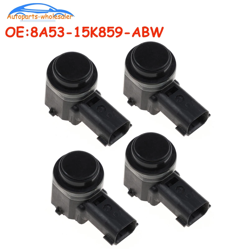 4 Pcs/lot New 8A53-15K859-ABW 8A5315K859ABW For Ford Focus Explorer Lincoln MKS MKT MKZ PDC Parking Sensor Car Accessories best car alarm for vandalism