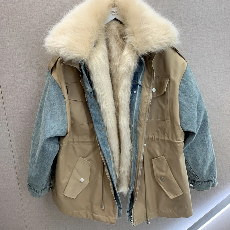 

2019 New Coat School Surpasses The Temperament To Show Thin Flavor and The Foreign Spirit Is Full of Clothes Winters Coat