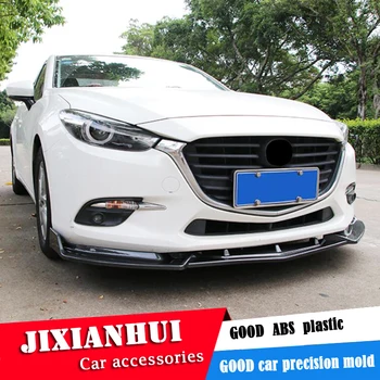 

For Mazda3 Axela Body kit spoiler 2014-2018 For Mazda 3 Axela ABS Rear lip rear spoiler front Bumper Diffuser Bumpers Protector