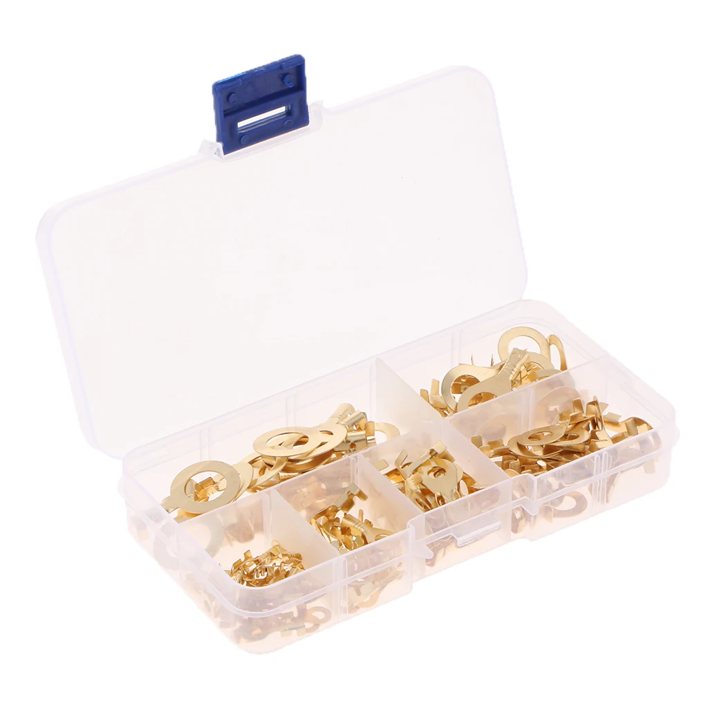 150pcs Gauge Cable Lugs Ring Terminals Battery Wire Connectors