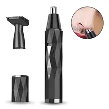 Новая одежда для маленькой девочки 2 в 1 электробритва для удаления волос в носу триммер для носа средство для снятия макияжа бровей USB зарядка с помощью щеточки для чистки Применение для домашнего путешествия