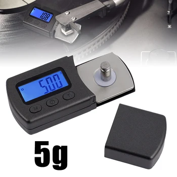 

1Pc High Precision 0.01g Digital Cartridge Stylus Scale Tracking Force Scale Gauge Turntable Stylus Portable 96*43*20mm