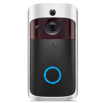 

Wireless WiFi Video Doorbell 720P Camera Visual Intercom with Chime Door Bell Wireless Home Security Camera